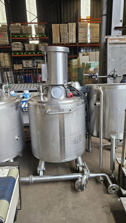 Cuve en Inox avec Agitateur