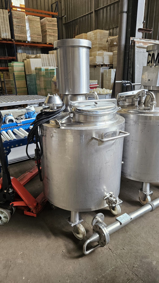 Cuve en Inox avec Agitateur